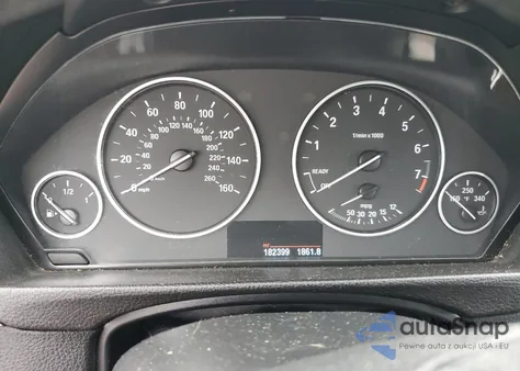 2015 BMW 328 I z USA, uszkodzony, nr VIN WBA3A5C58FF608981